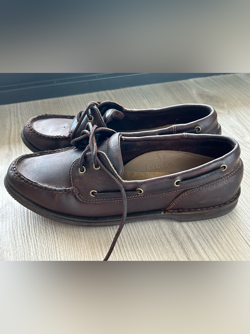 Rockport classic loafers boat shoes Sz 7.5 - Picture 7 of 12